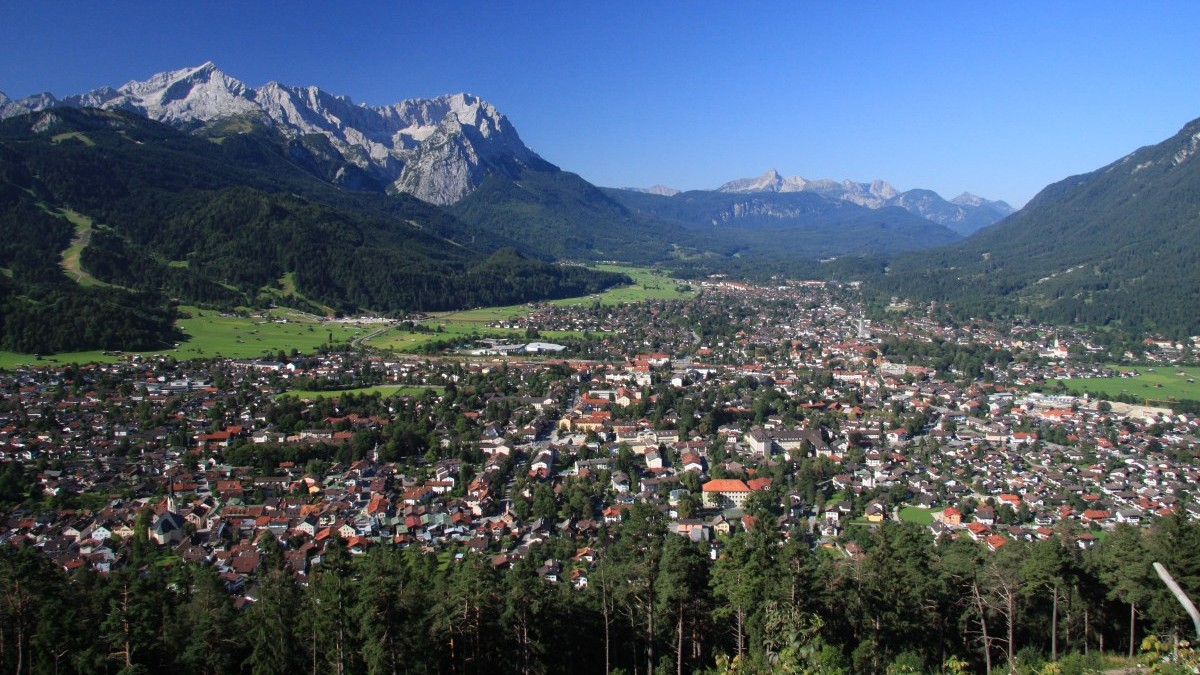 Garmisch-Partenkirchen, Bawaria, Niemcy