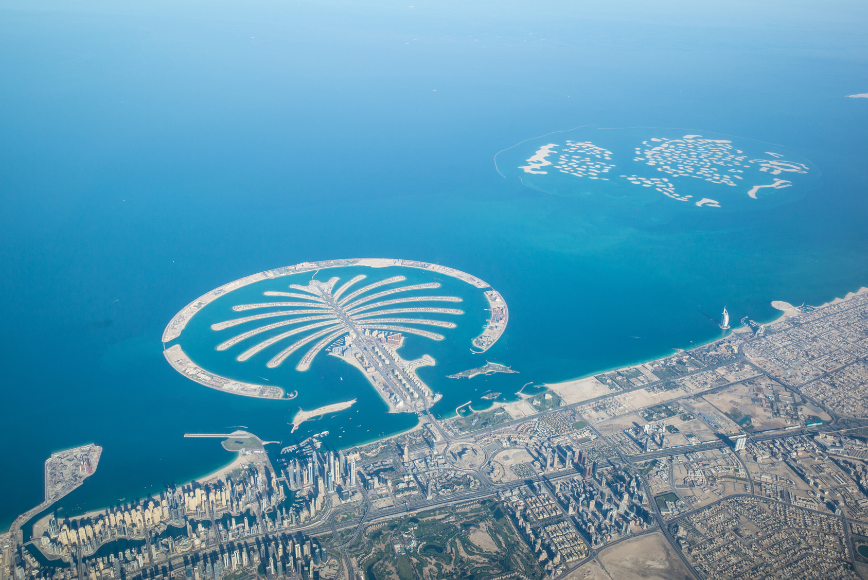 Kste von Dubai - Vereinigte Arabische Emirate - Luftbild,