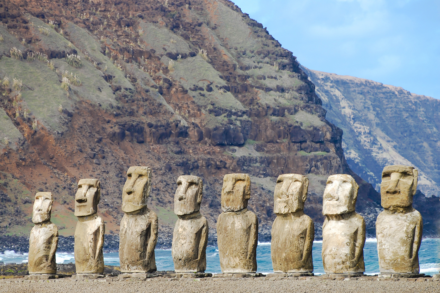 Tongariki Moais - Easter Island